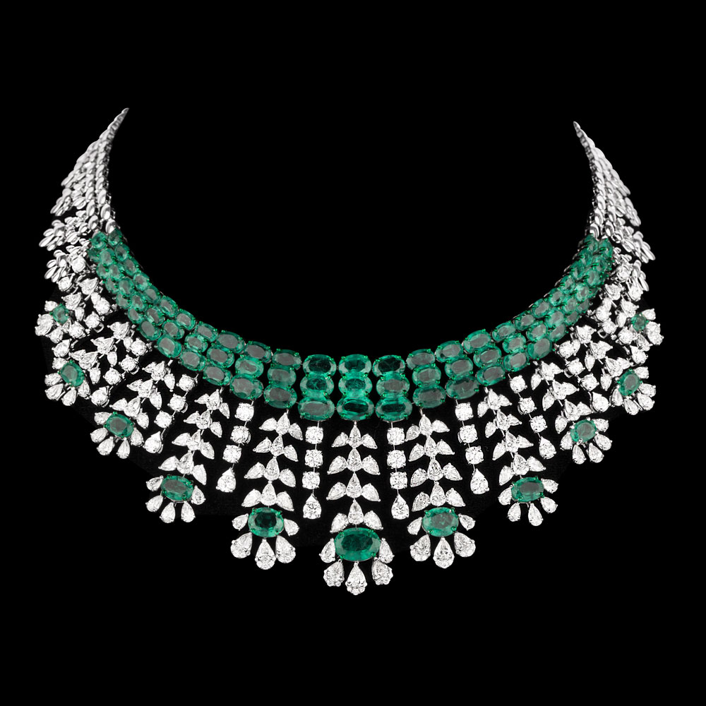Exclusive Necklaces – 18K White Gold | Gharenu GH081NCKNK0314(E)