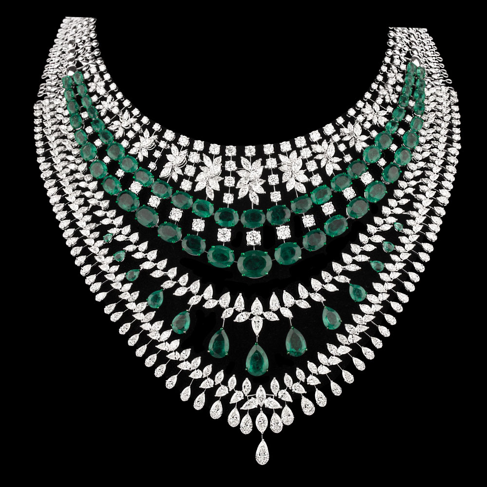 Exclusive Necklaces – 18K White Gold | Gharenu GH081NCKNK0315(E)