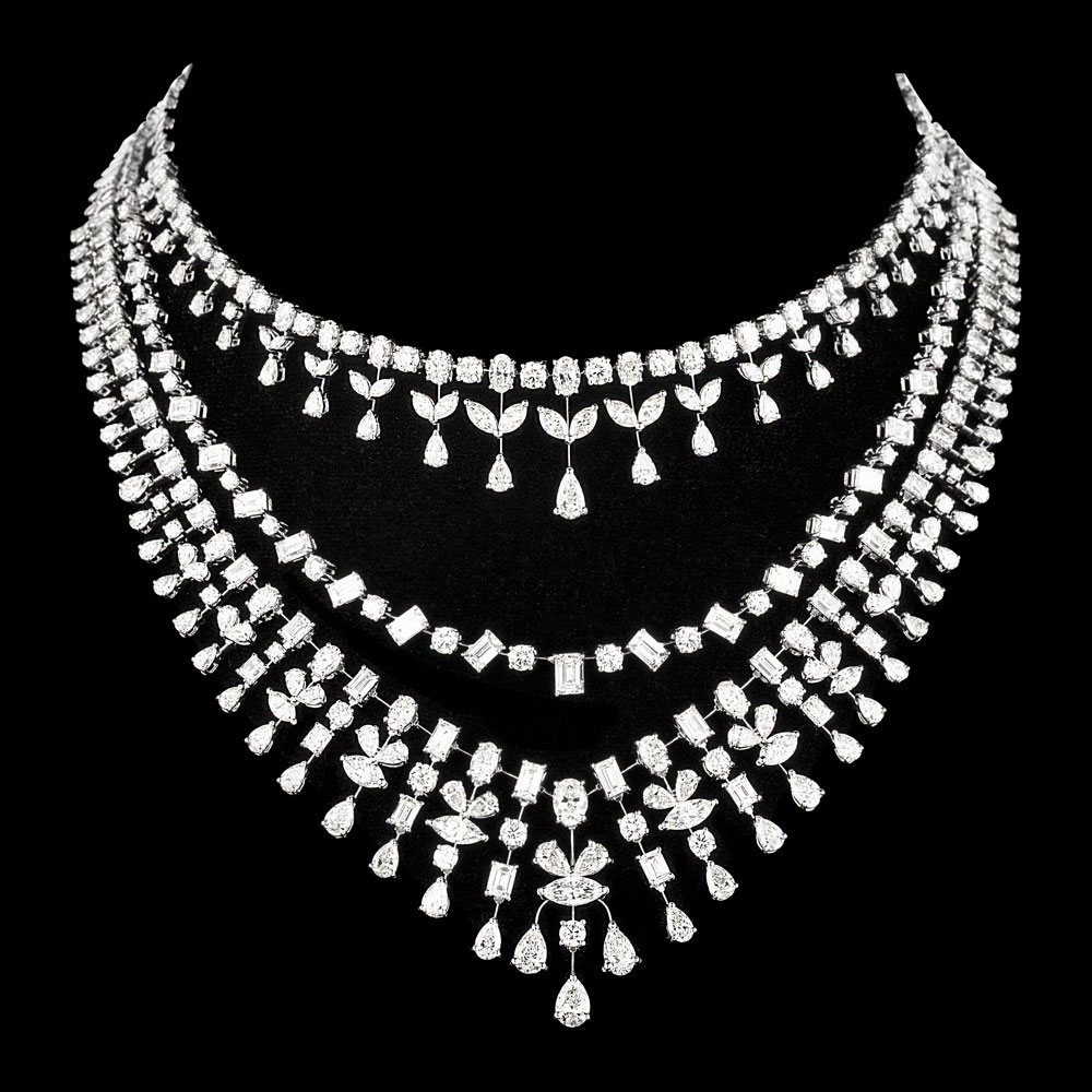 Exclusive Necklaces – 18K White Gold | Gharenu GH081NCKNK0320
