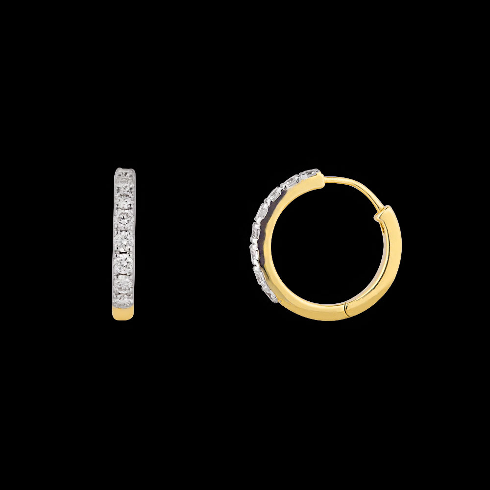 Nose Ring Nosepins – 18K Yellow Gold | Gharenu GH004NSPBSP12083