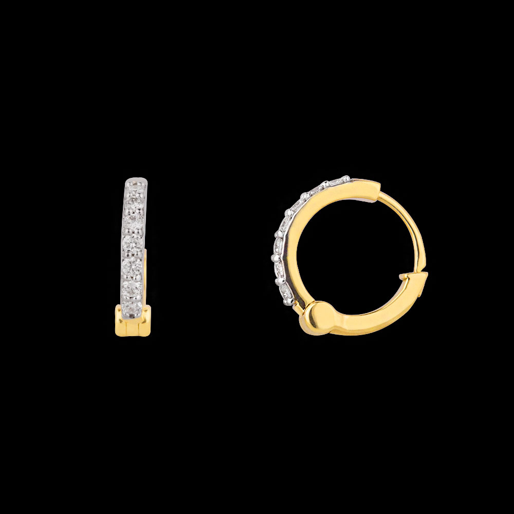 Nose Ring Nosepins – 18K Yellow Gold | Gharenu GH004NSPBSP12084