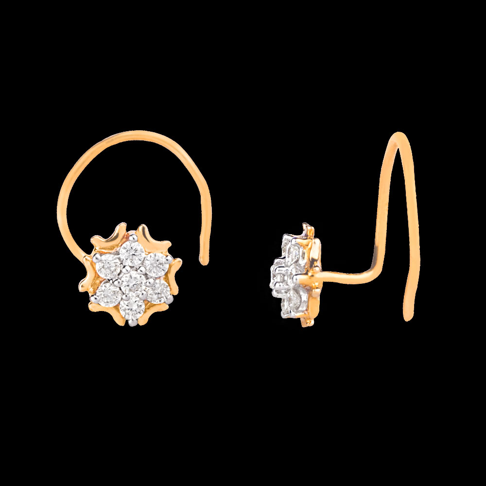 14K Yellow Gold WIRE NOSEPINS