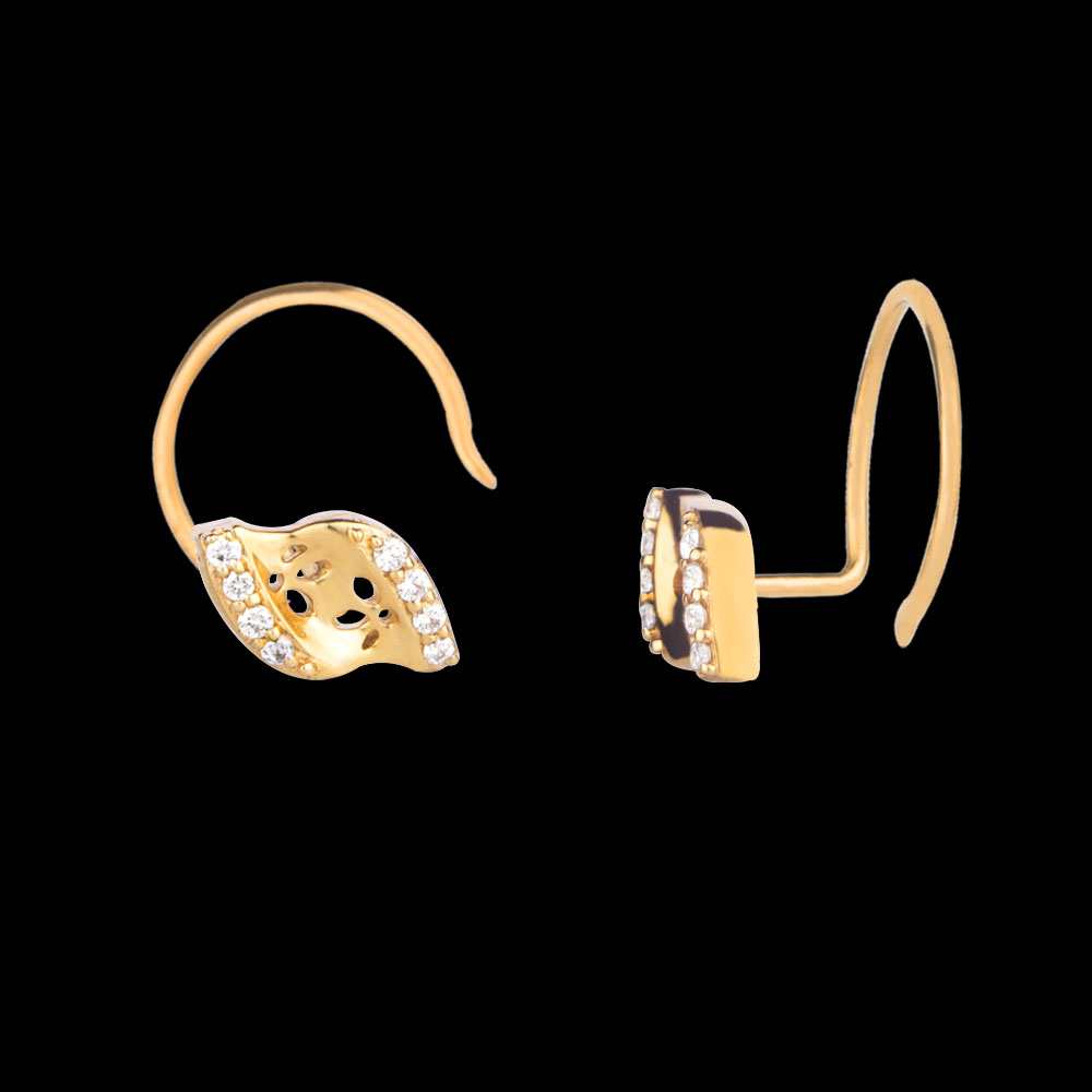 14K Yellow Gold WIRE NOSEPINS