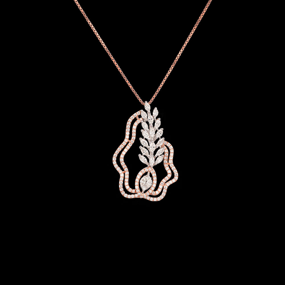14K Two Tone (Rose Gold + Yellow Gold) EXCLUSIVE PENDANTS