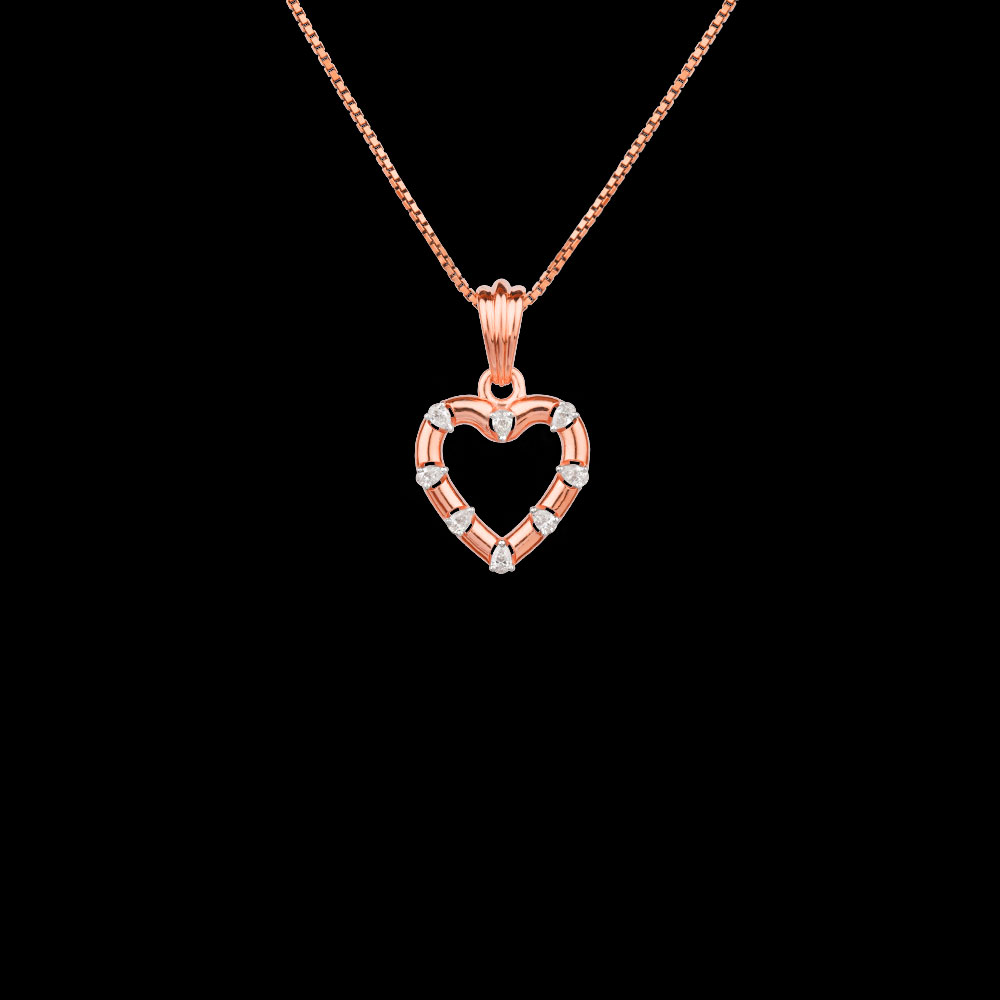 18K Rose Gold DAILY WEAR PENDANTS