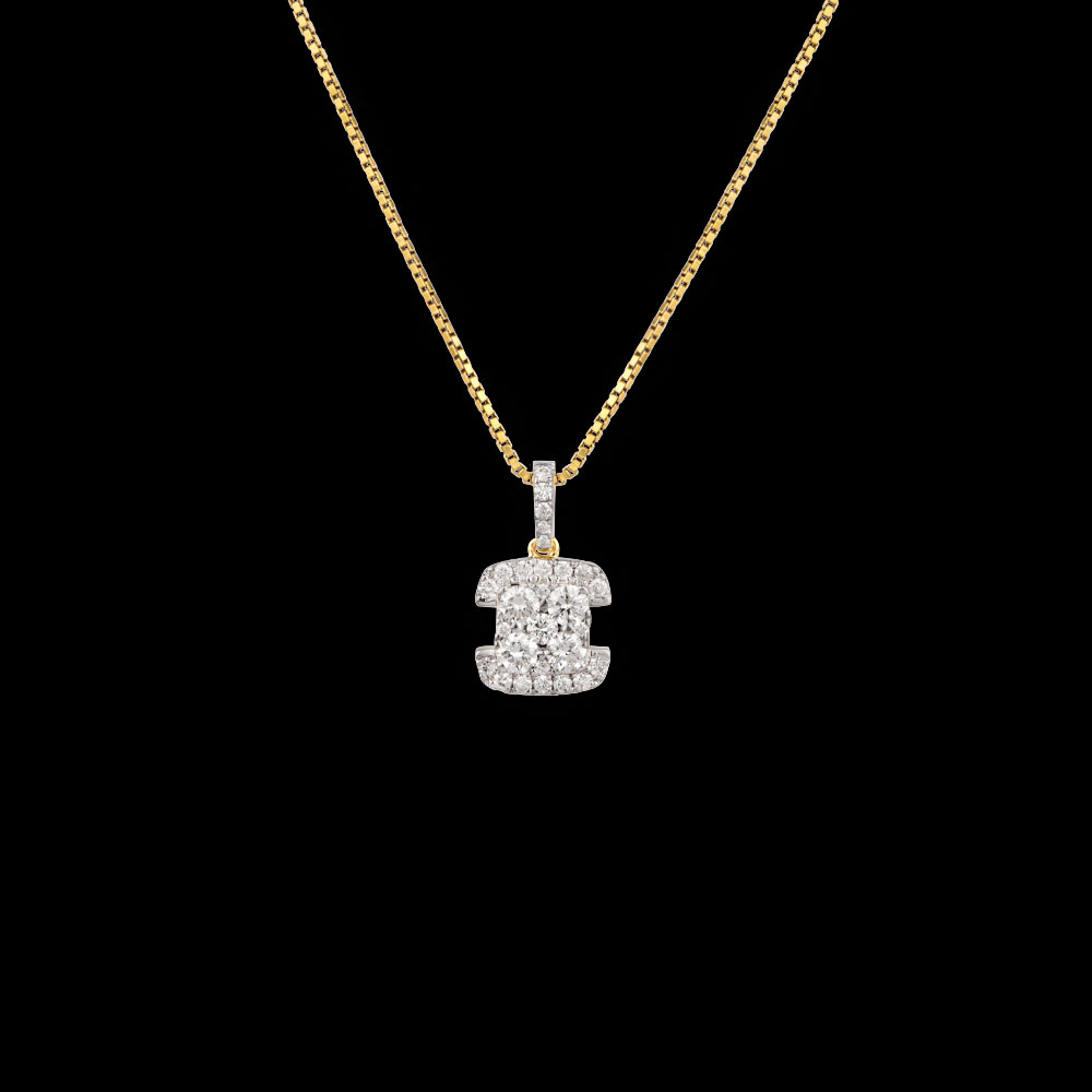 Daily Wear Pendants – 14K Yellow Gold | Gharenu GH004PNDBSP201121