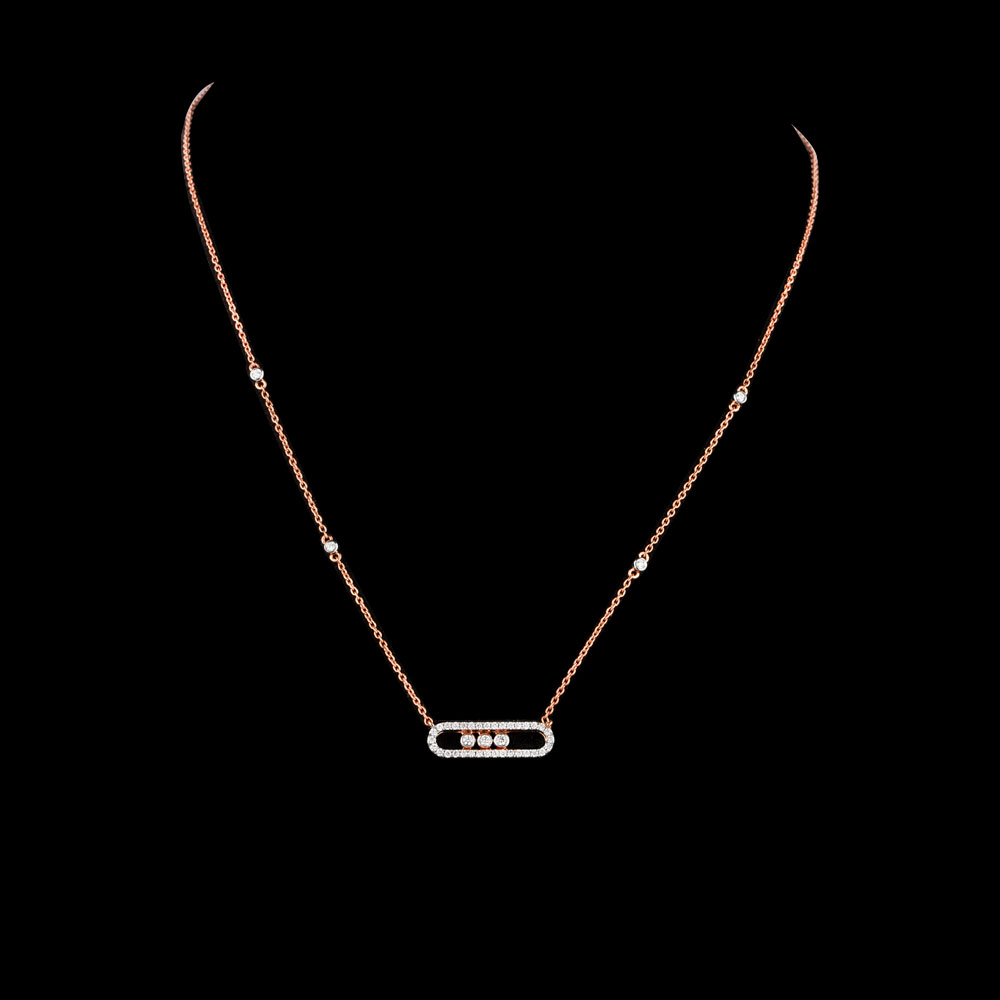 Daily Wear Pendants – 18K Rose Gold | Gharenu GH004PNDBSP201126