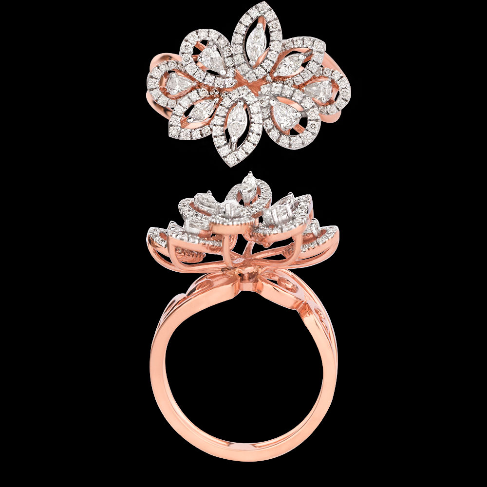 14K Rose Gold DAILY WEAR RINGS