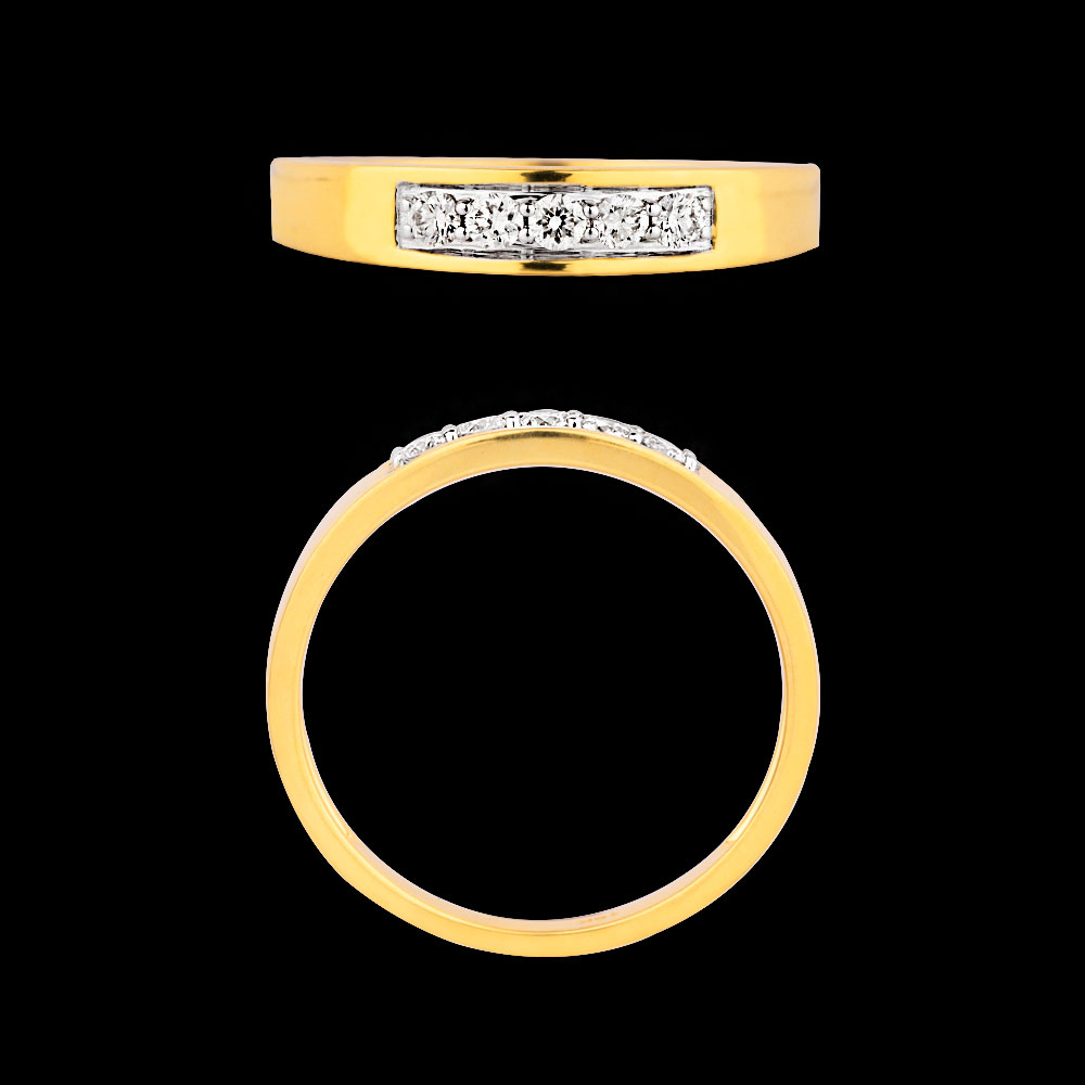 18K Yellow Gold MENS RINGS