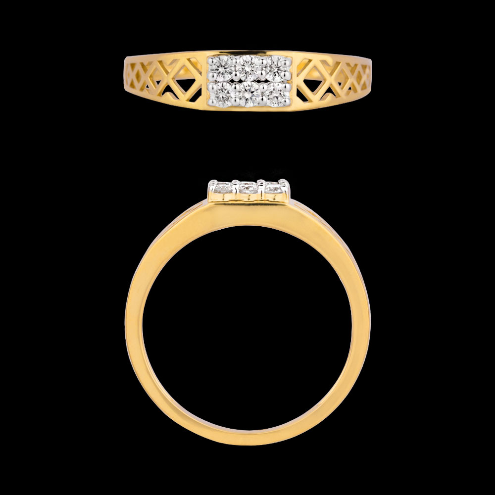 18K Yellow Gold MENS RINGS