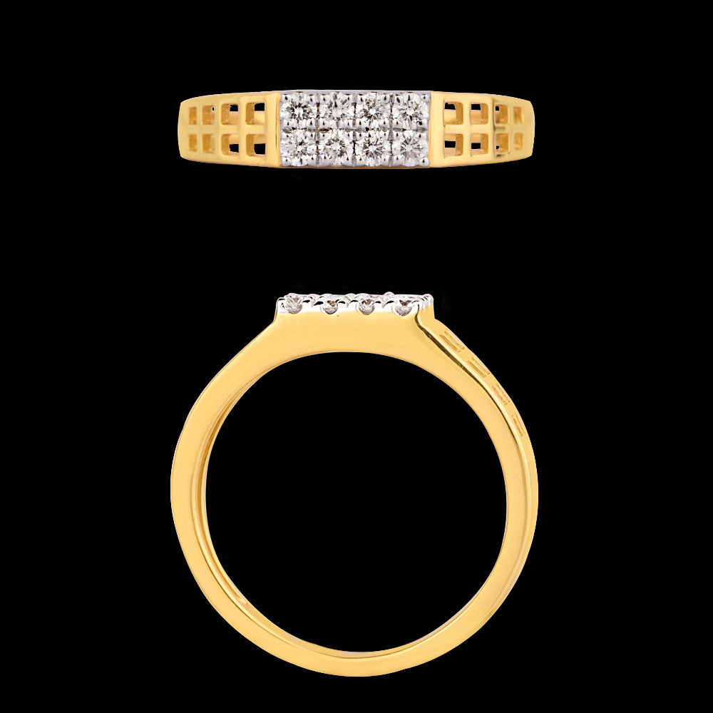 18K Yellow Gold MENS RINGS