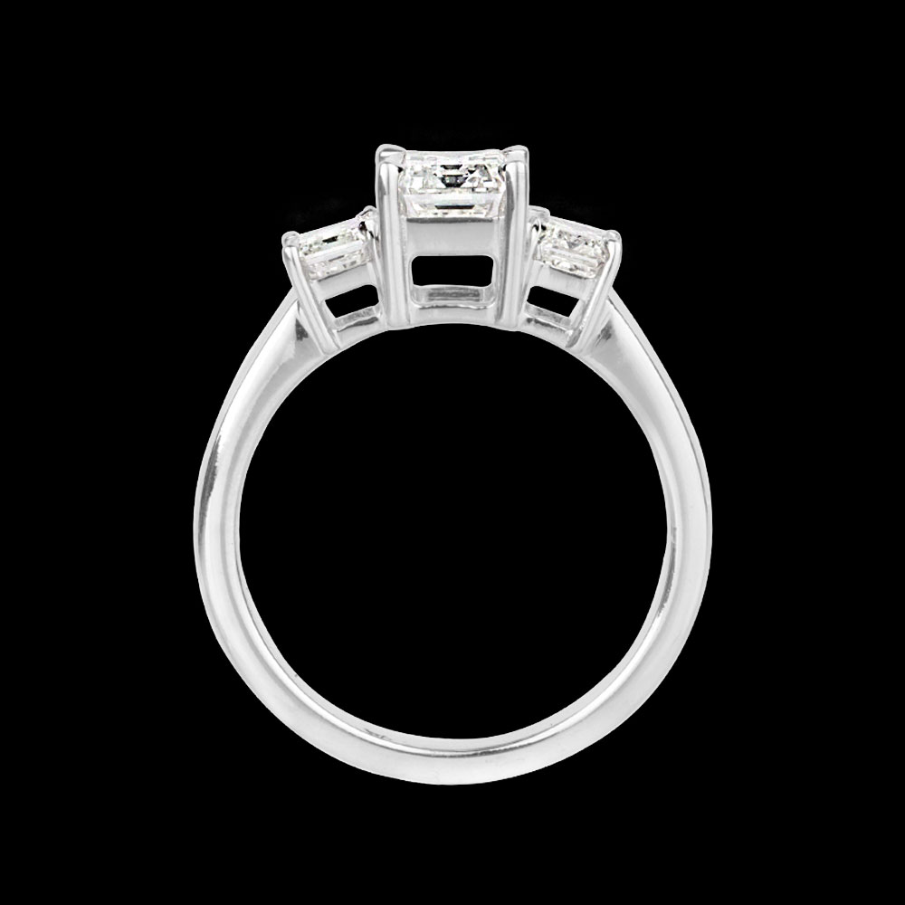 Daily Wear Rings – 18K White Gold | Gharenu GH004RNGBSP102190 Daily Wear Rings – 18K White Gold | Gharenu GH004RNGBSP102190