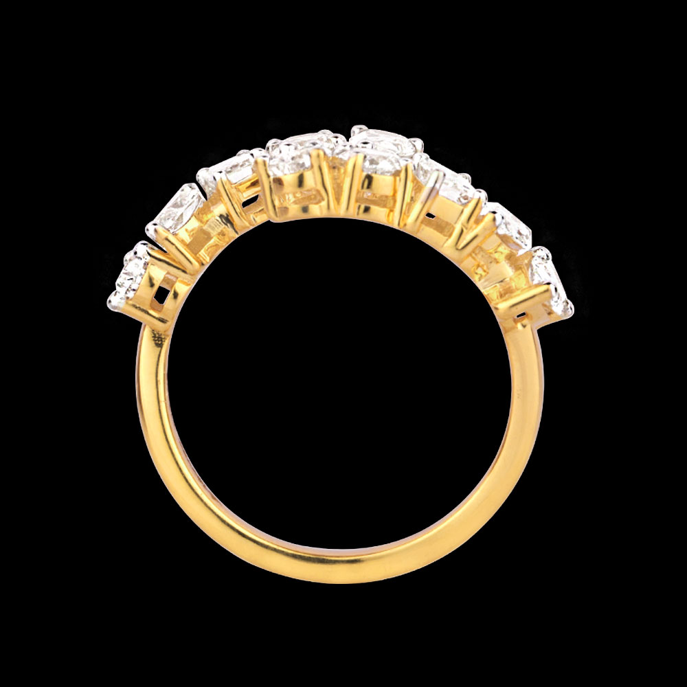 Daily Wear Rings – 18K Yellow Gold | Gharenu GH004RNGBSP102193 Daily Wear Rings – 18K Yellow Gold | Gharenu GH004RNGBSP102193