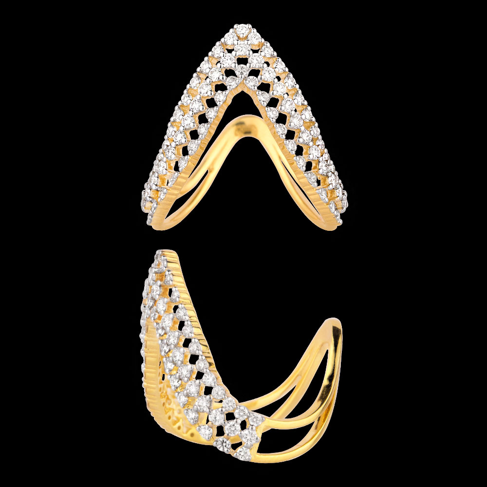 Daily Wear Rings – 18K Yellow Gold | Gharenu GH004RNGBSP102219
