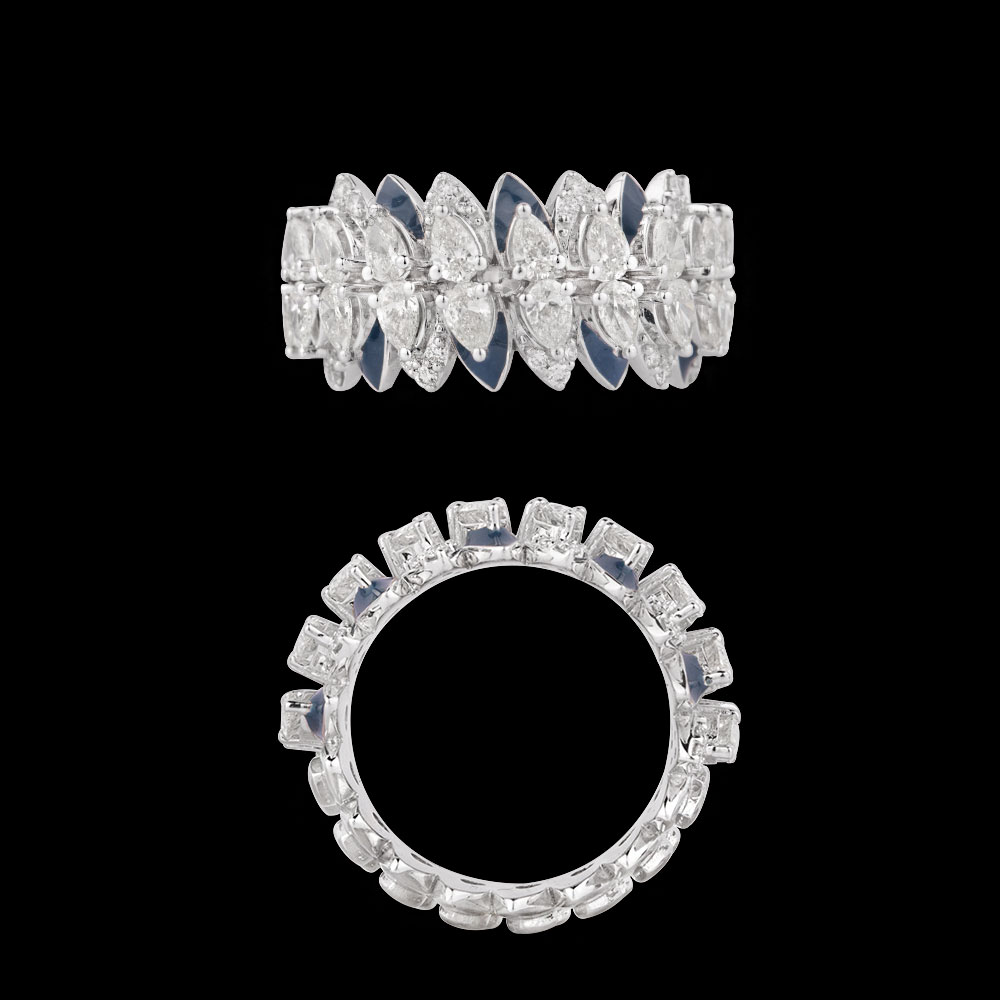 Bands – 14K White Gold | Gharenu GH004RNGBSP102239 Bands – 14K White Gold | Gharenu GH004RNGBSP102239