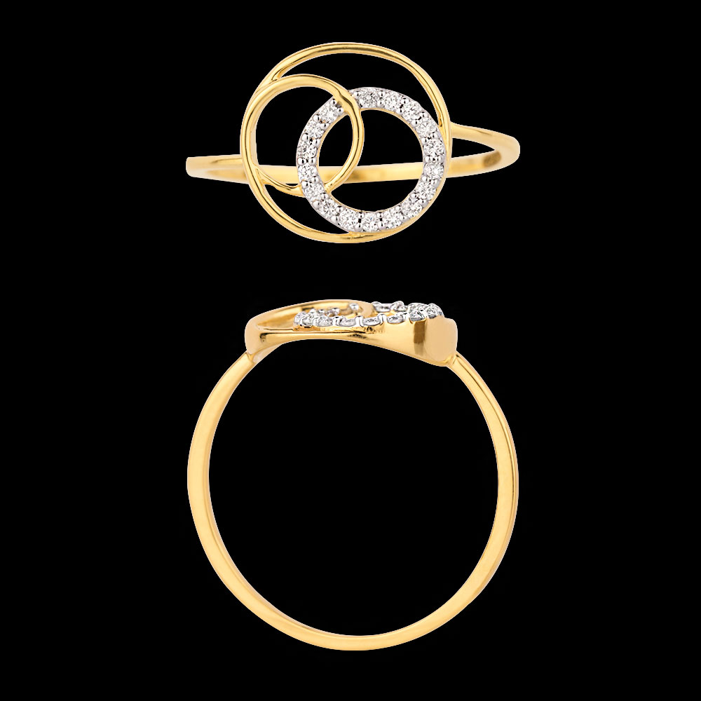 18K Yellow Gold DAILY WEAR RINGS