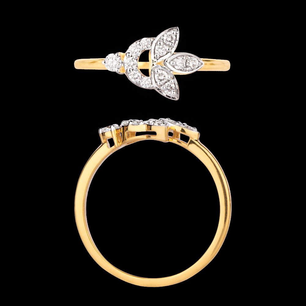 18K Yellow Gold DAILY WEAR RINGS