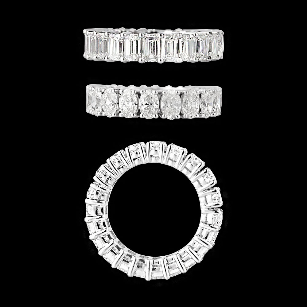 Exclusive Rings – 18K White Gold | Gharenu GH004RNGNDP447101