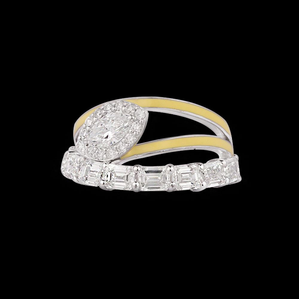 Exclusive Rings – 14K White Gold | Gharenu GH004RNGNDP447164 Exclusive Rings – 14K White Gold | Gharenu GH004RNGNDP447164