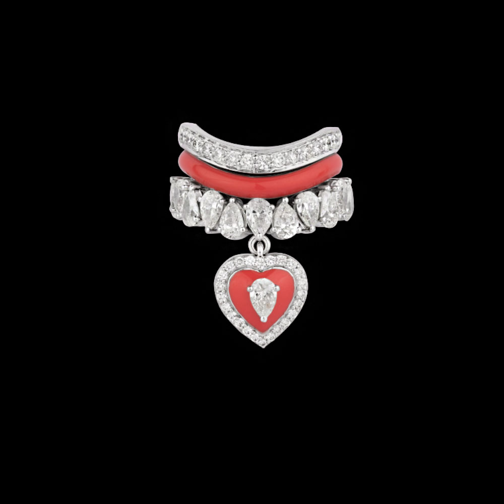 Gemstone Rings – 14K White Gold | Gharenu GH004RNGNDP447169 Gemstone Rings – 14K White Gold | Gharenu GH004RNGNDP447169