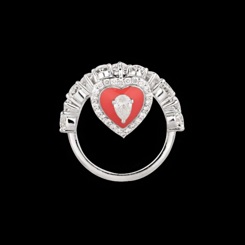 Gemstone Rings – 14K White Gold | Gharenu GH004RNGNDP447169 Gemstone Rings – 14K White Gold | Gharenu GH004RNGNDP447169