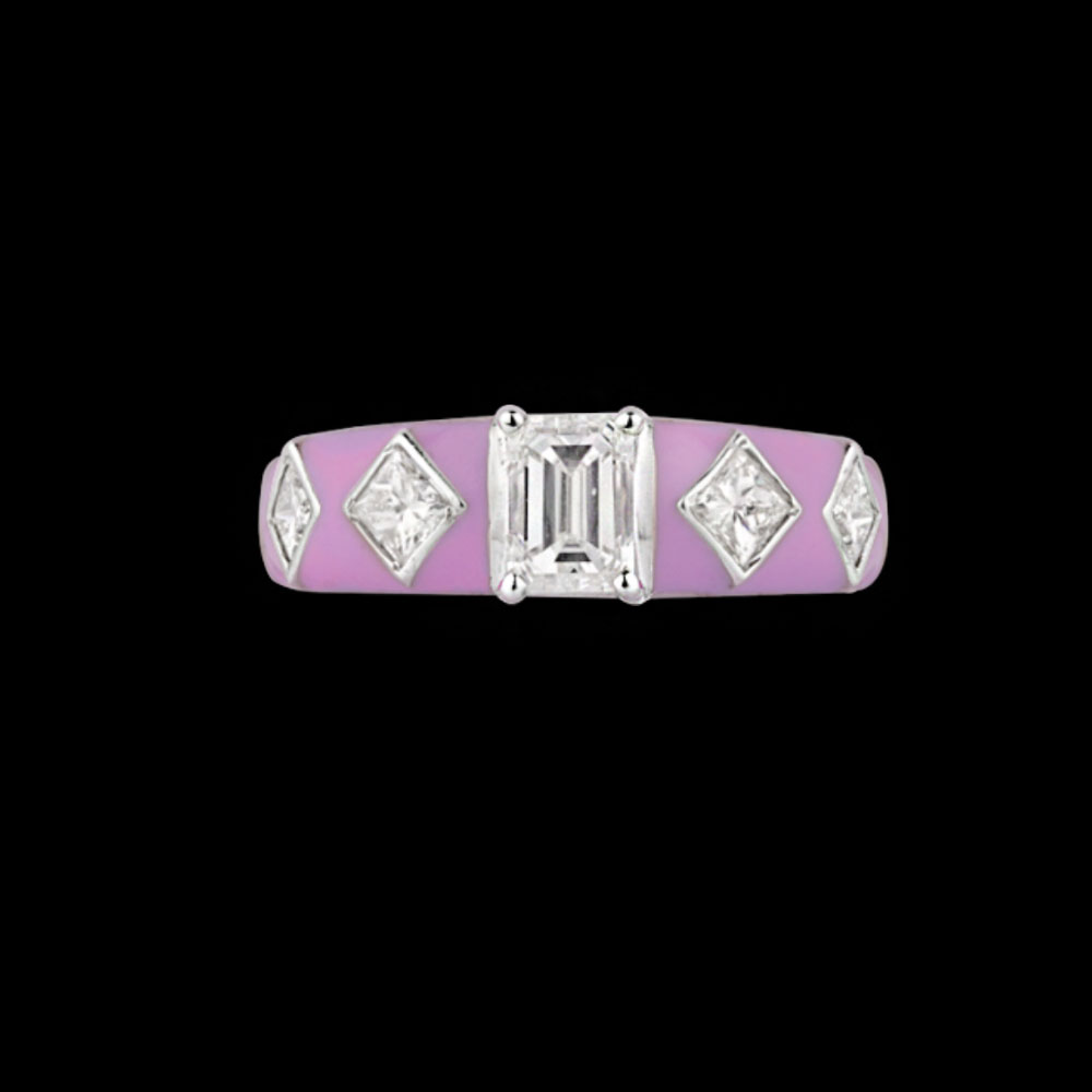 Gemstone Rings – 14K White Gold | Gharenu GH004RNGNDP447175 Gemstone Rings – 14K White Gold | Gharenu GH004RNGNDP447175
