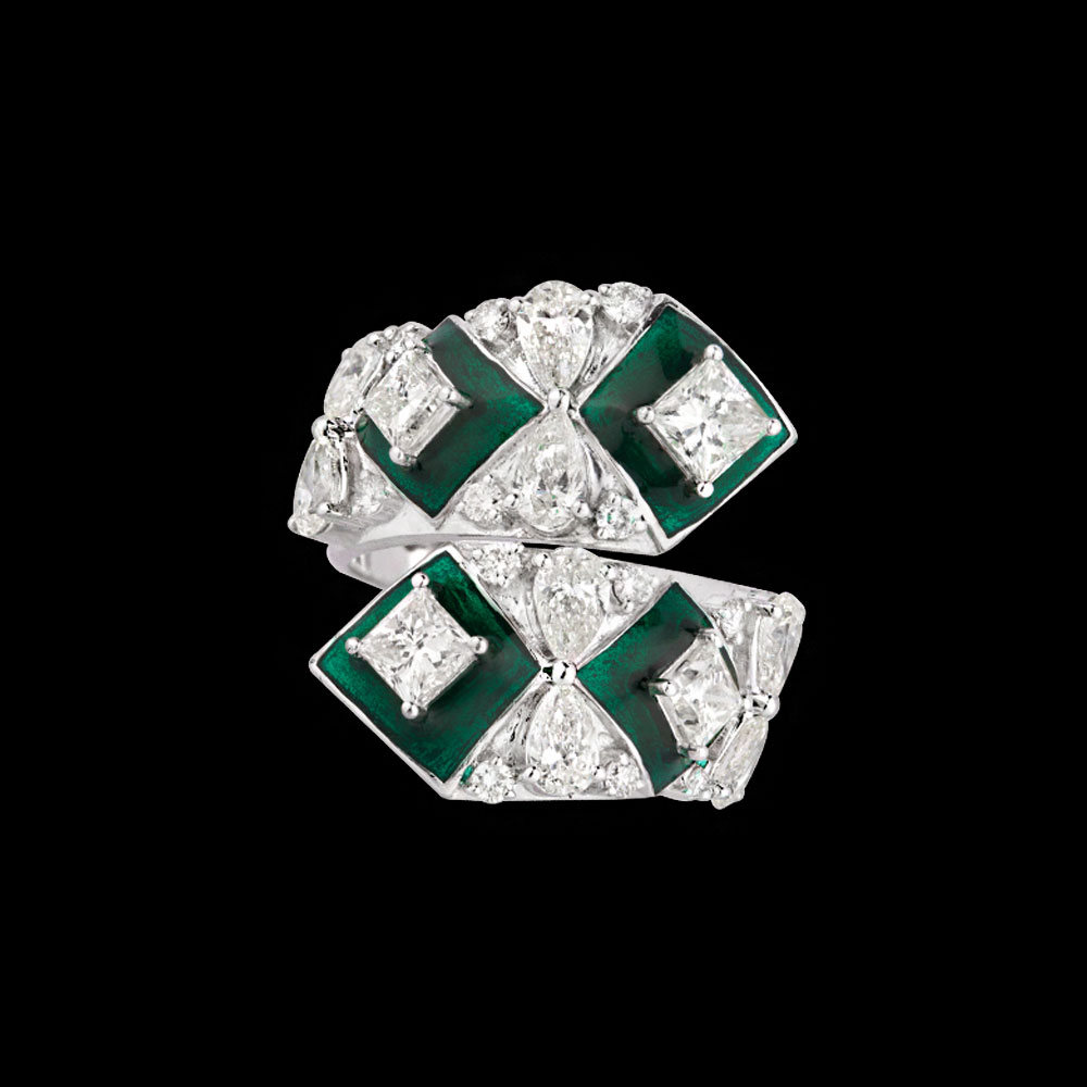 Bands – 14K White Gold | Gharenu GH004RNGNDP447177 Bands – 14K White Gold | Gharenu GH004RNGNDP447177