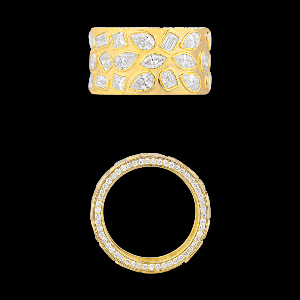 Exclusive Rings – 14K White Gold | Gharenu GH004RNGNDP447179 Exclusive Rings – 14K White Gold | Gharenu GH004RNGNDP447179