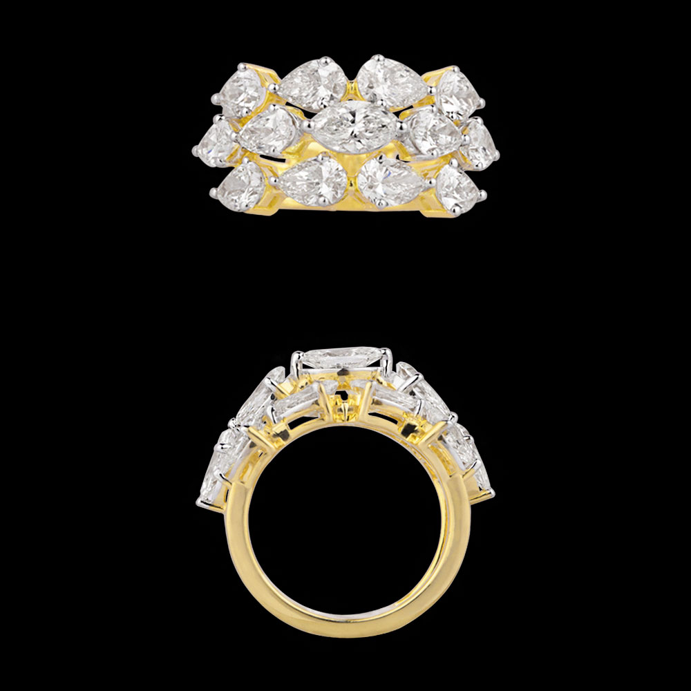 Bands – 14K Yellow Gold | Gharenu GH004RNGNDP447184