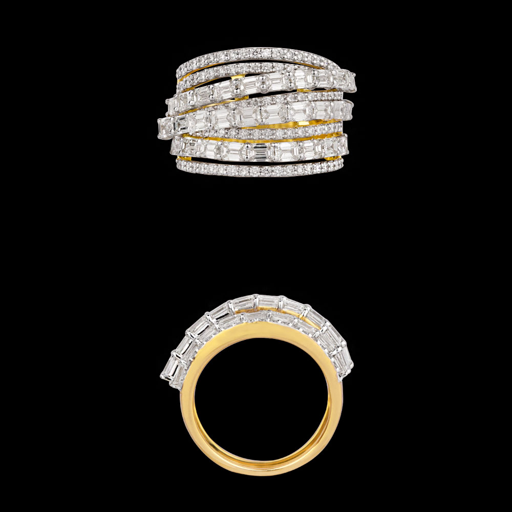 Daily Wear Rings – 14K Yellow Gold | Gharenu GH004RNGNDP447192