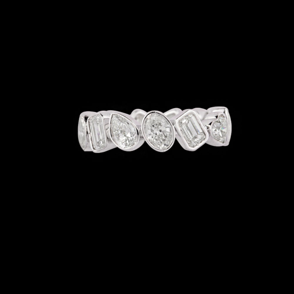 Bands – 14K White Gold | Gharenu GH004RNGNDP447193 Bands – 14K White Gold | Gharenu GH004RNGNDP447193