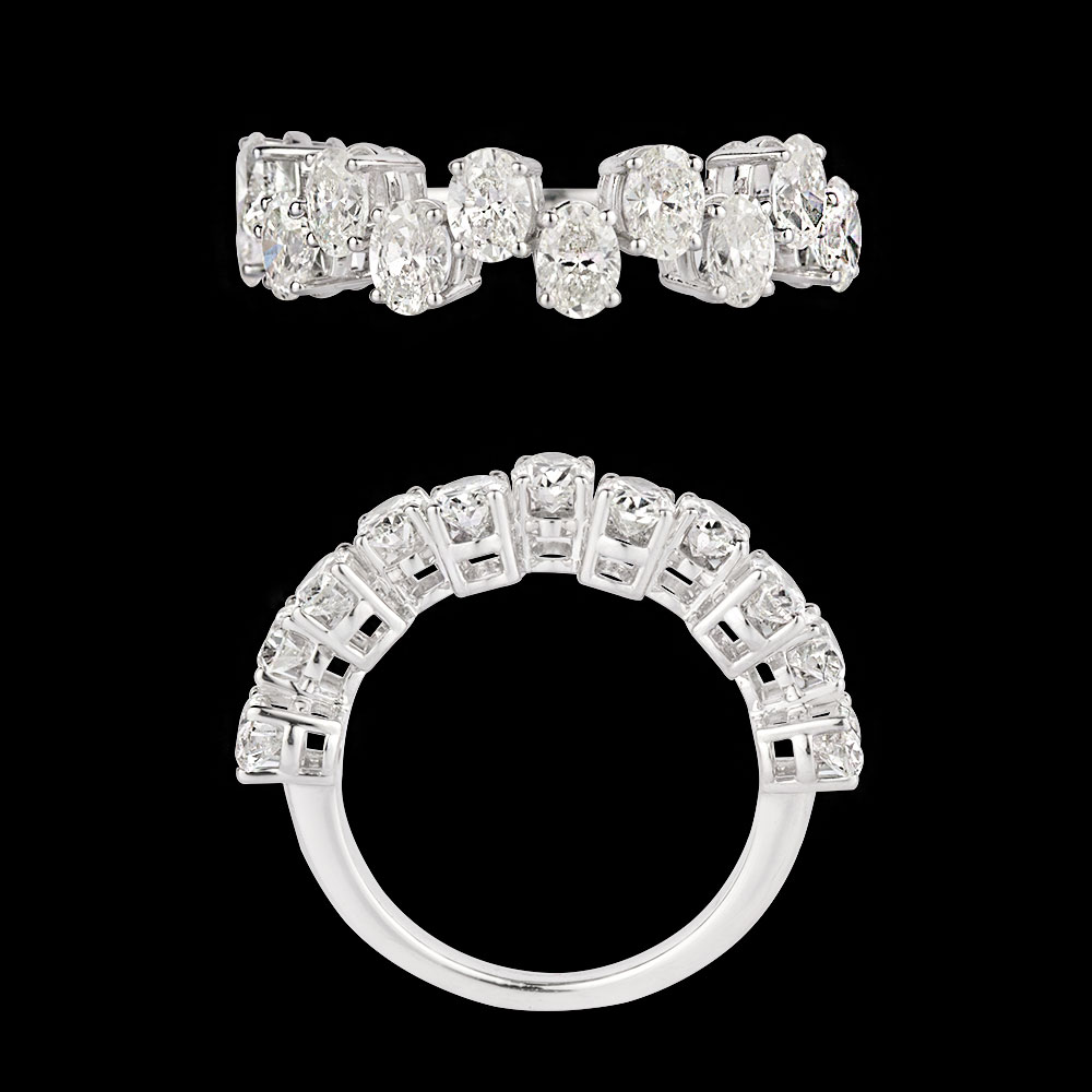 Exclusive Rings – 18K White Gold | Gharenu GH004RNGNDP44793