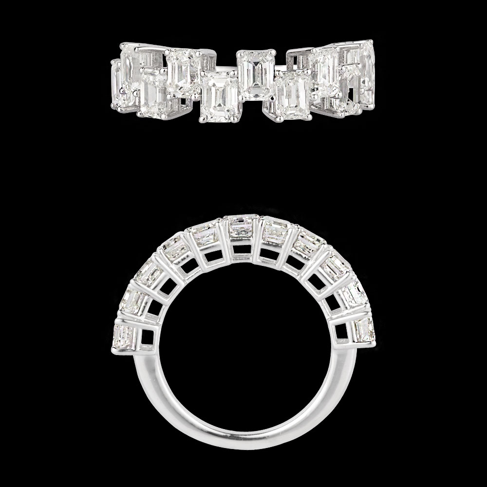 Exclusive Rings – 18K White Gold | Gharenu GH004RNGNDP44795