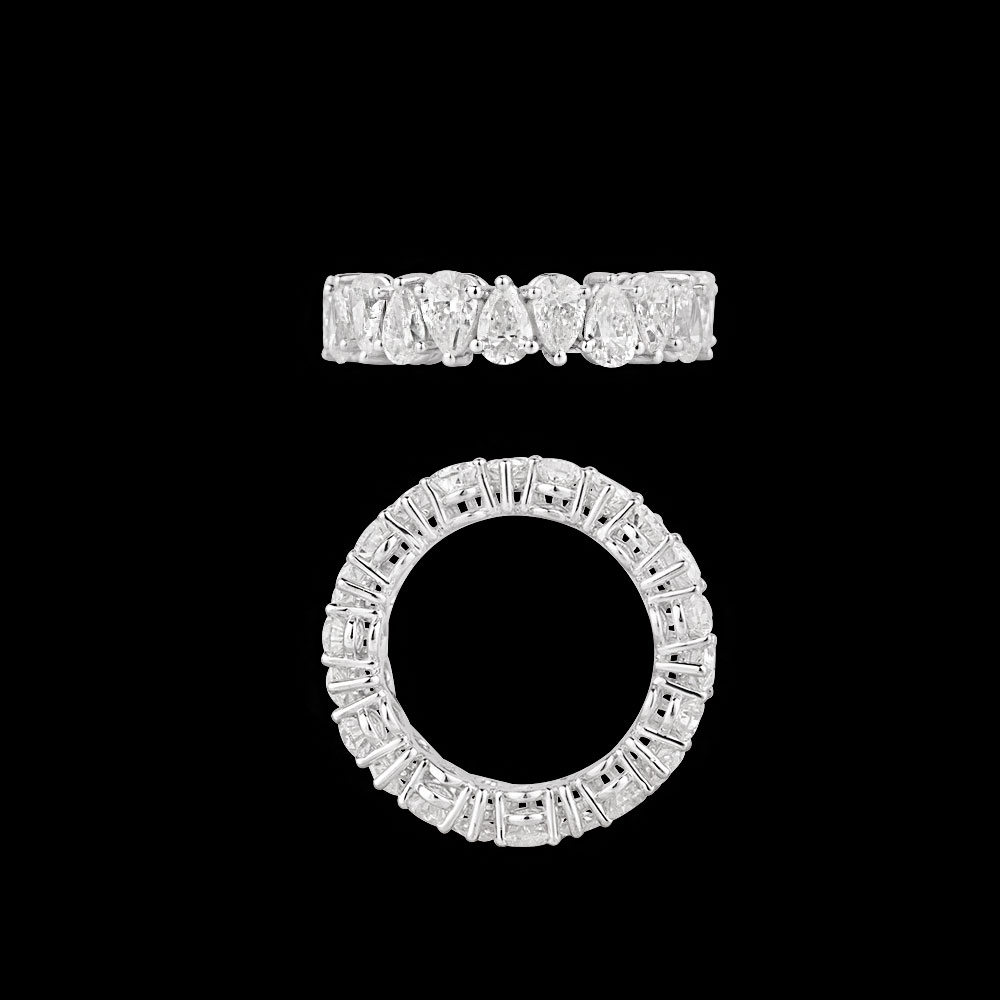 Bands – 14K White Gold | Gharenu GH004RNGSKH-290 Bands – 14K White Gold | Gharenu GH004RNGSKH-290
