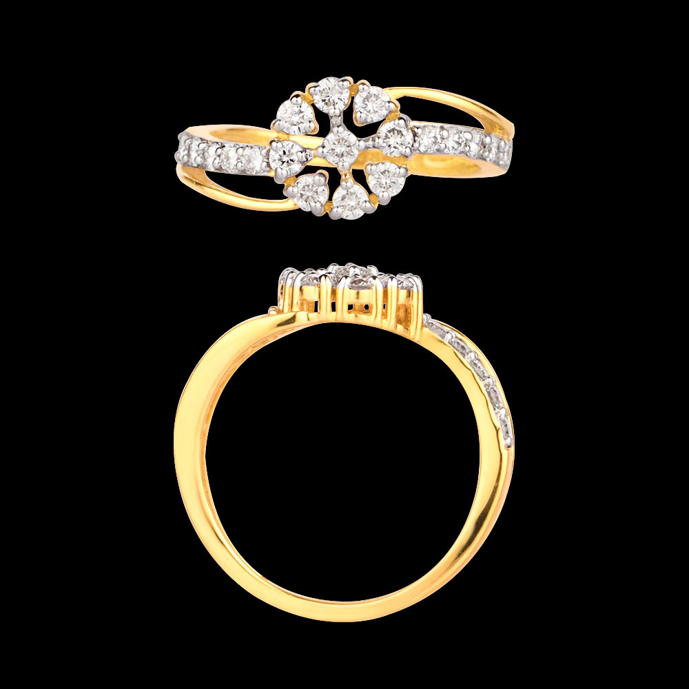 18K Yellow Gold DAILY WEAR RINGS