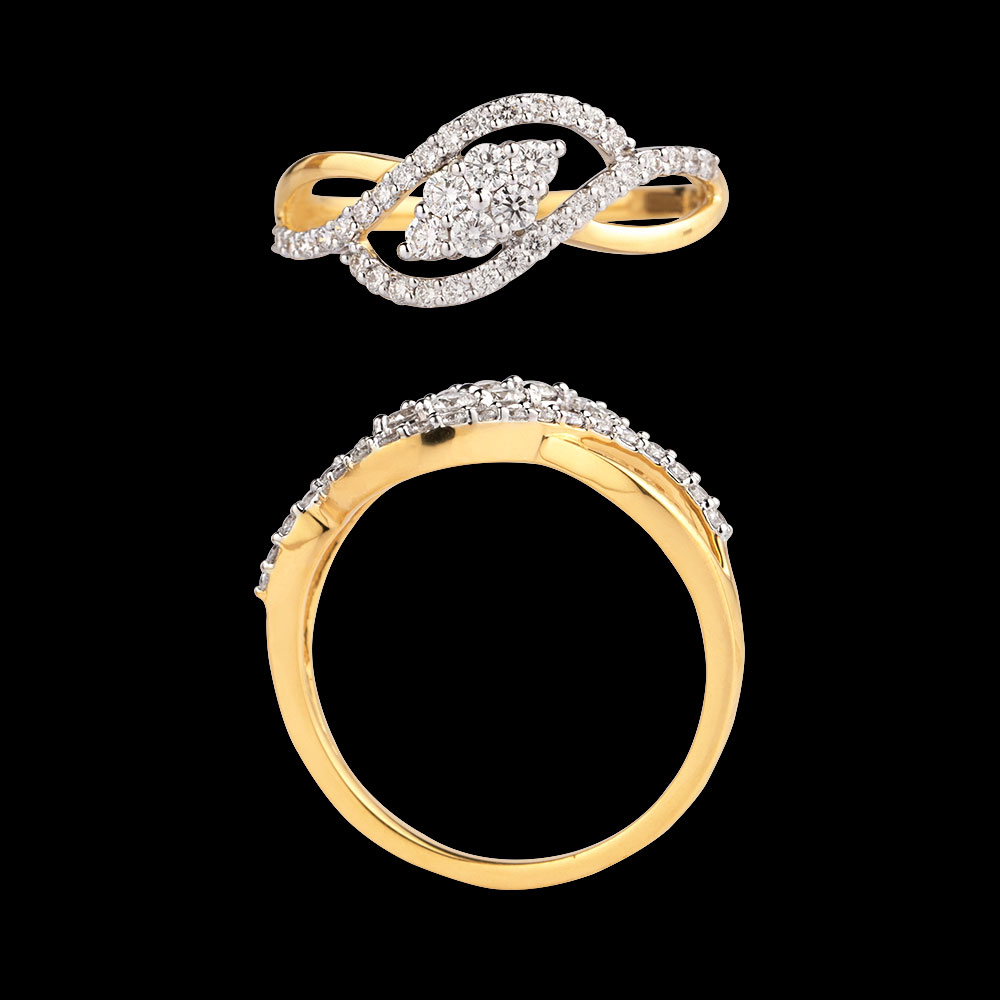 18K Yellow Gold DAILY WEAR RINGS