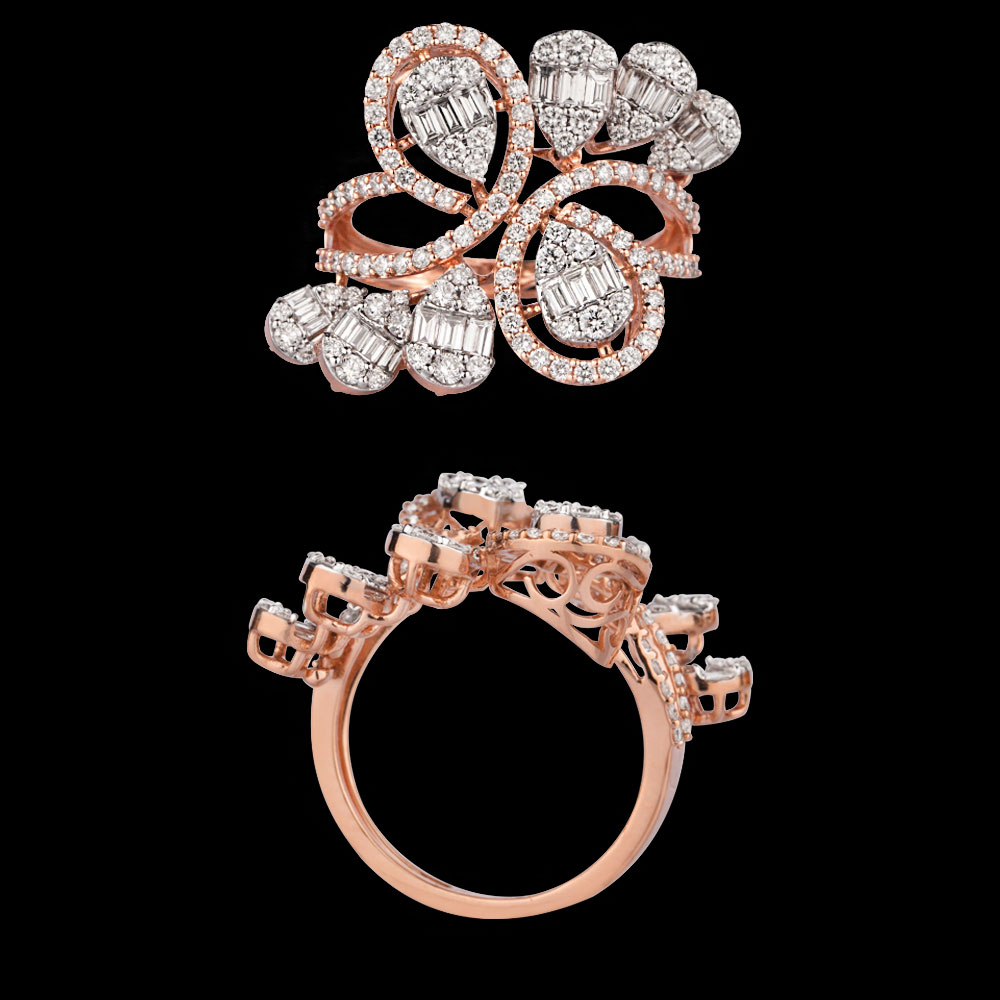 18K Rose Gold DAILY WEAR RINGS