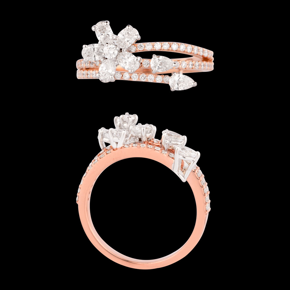 18K Two Tone (Rose Gold + Yellow Gold) EXCLUSIVE RINGS