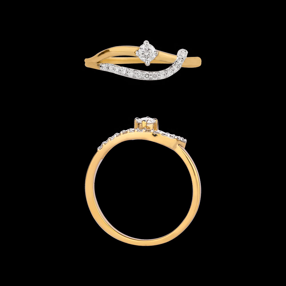 18K Yellow Gold DAILY WEAR RINGS