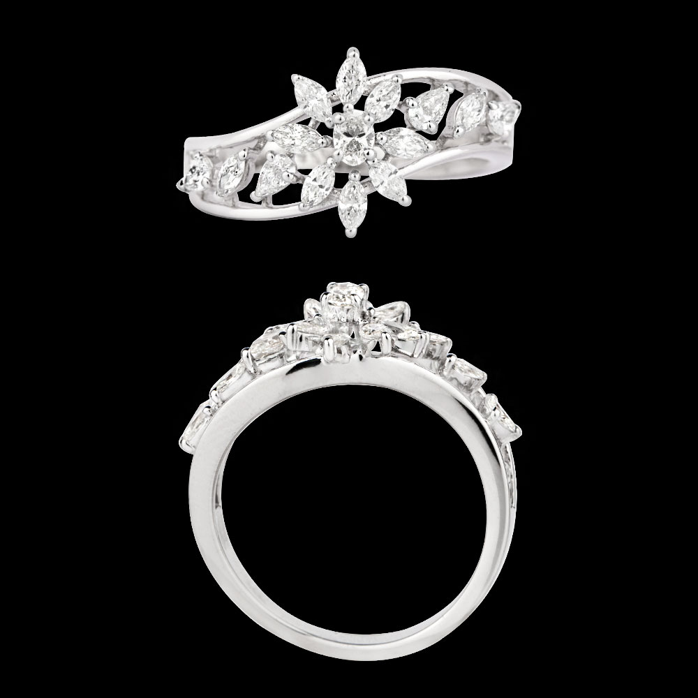 18K White Gold EXCLUSIVE RINGS