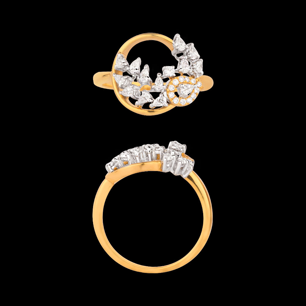18K Two Tone (White Gold + Yellow Gold) EXCLUSIVE RINGS