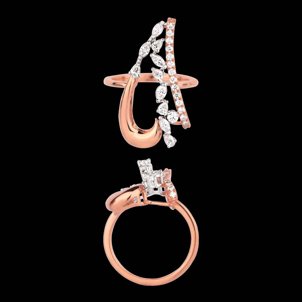 18K Two Tone (Rose Gold + Yellow Gold) EXCLUSIVE RINGS