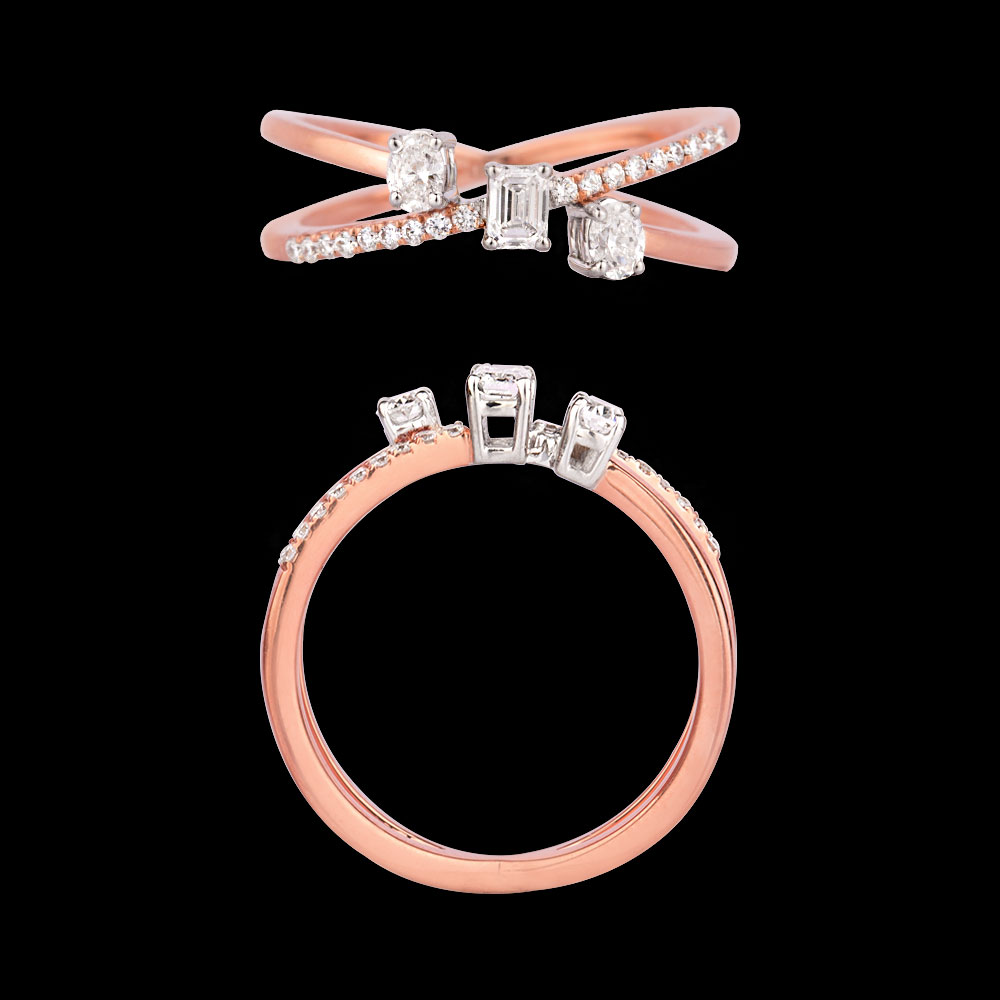 18K Two Tone (Rose Gold + Yellow Gold) EXCLUSIVE RINGS