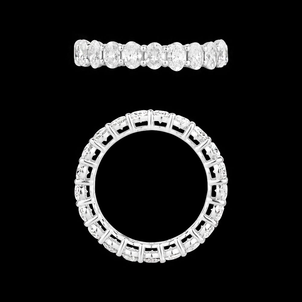 18K White Gold MULTISTONE RINGS