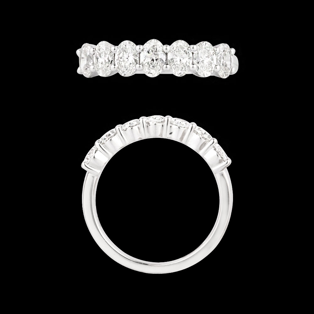 18K White Gold MULTISTONE RINGS
