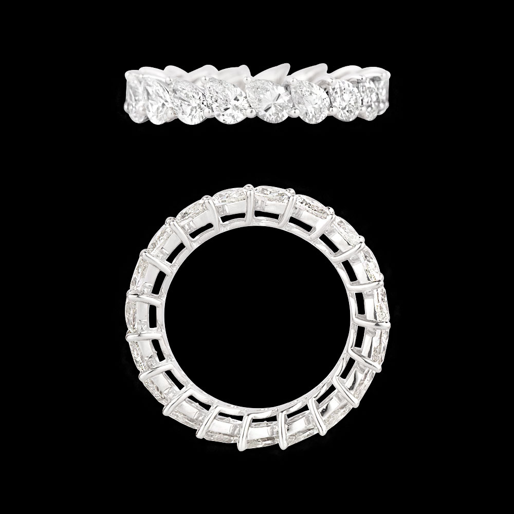 18K White Gold MULTISTONE RINGS