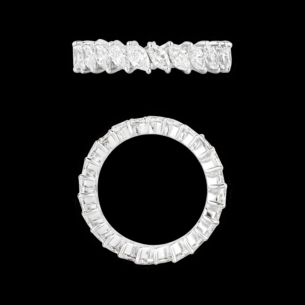 18K White Gold MULTISTONE RINGS