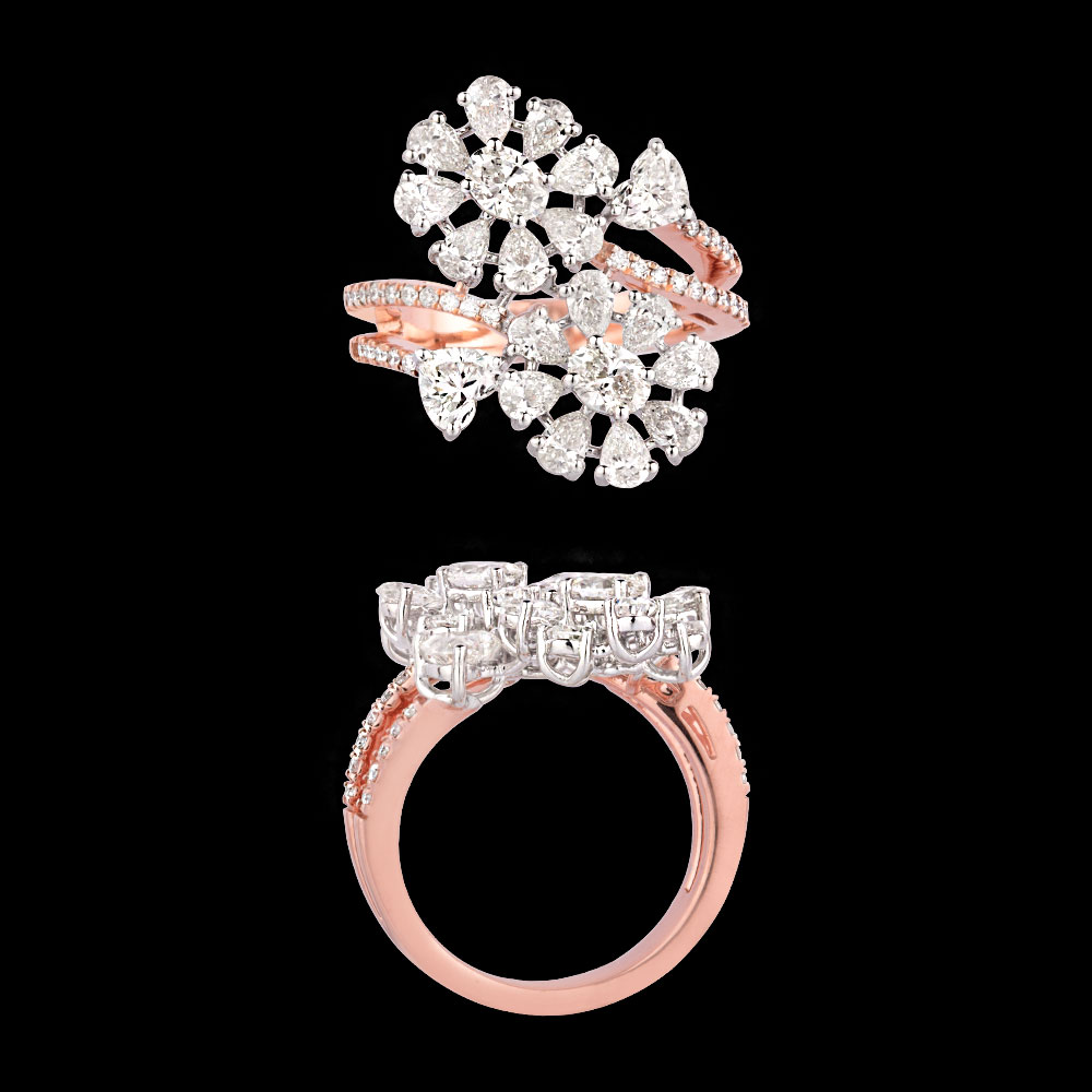 Exclusive Rings – 18K Rose Gold | Gharenu GH085RNGMER2002