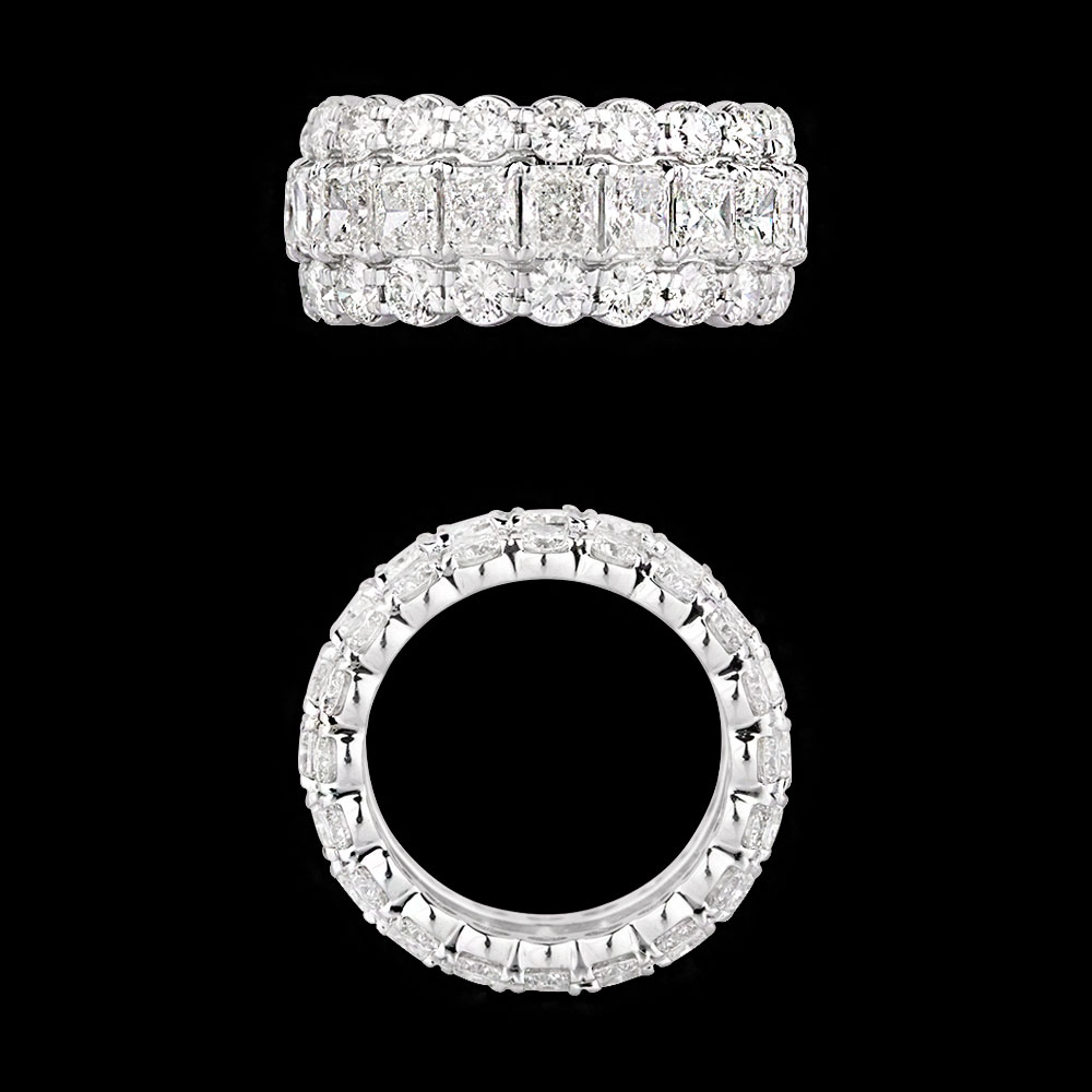 Bands – 18K White Gold | Gharenu GH085RNGMER2015