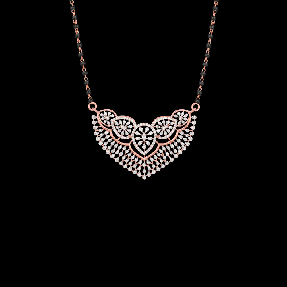 Exclusive Tanmaniyas – 18K Rose Gold | Gharenu GH004TNMBSP10112